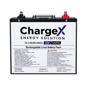 ChargeX Energy Solution 51.2V 240Ah LiFePO4 Lithium Battery