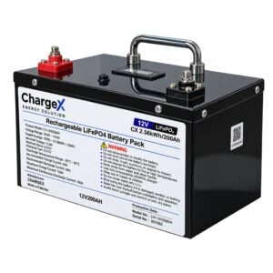 ChargeX 12.8V 100Ah LiFePO₄ Battery